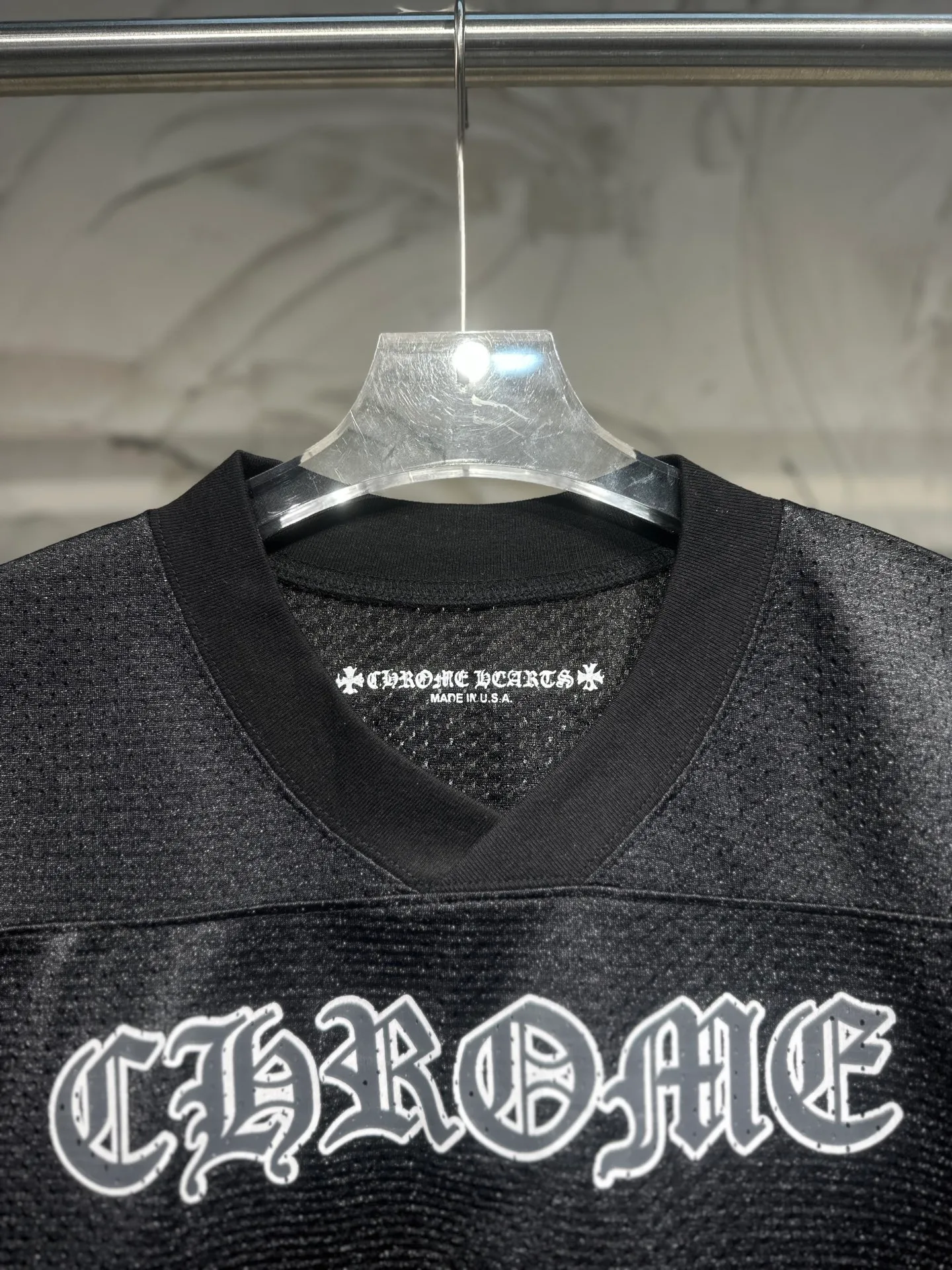 Chrome Hears New Arrival White T Versatile Authentic Same Style White Black Size S M L